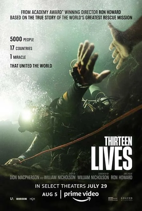 Thirteen Lives biographical survival movie on stunter iptv